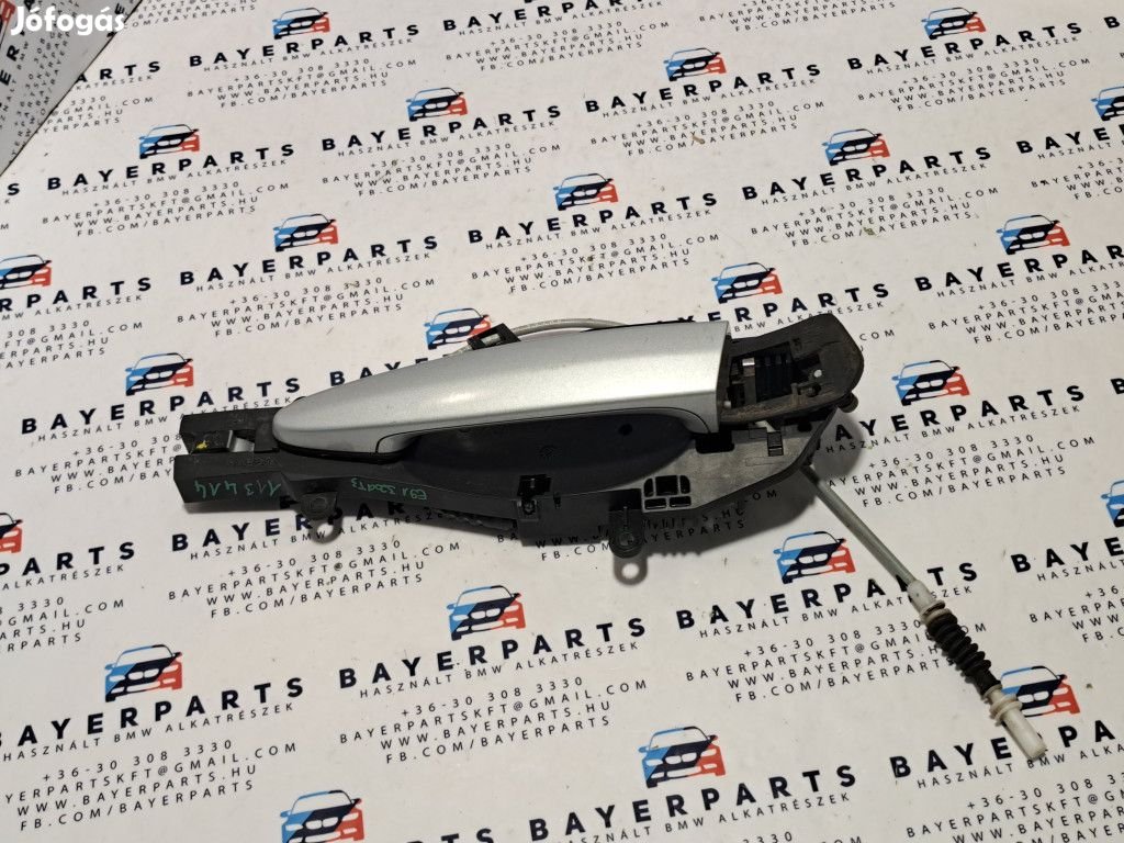 BMW E90 E91 bal első komplett ezüst titansilber külső