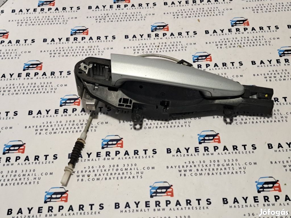 BMW E90 E91 jobb első komplett ezüst titansilber külső