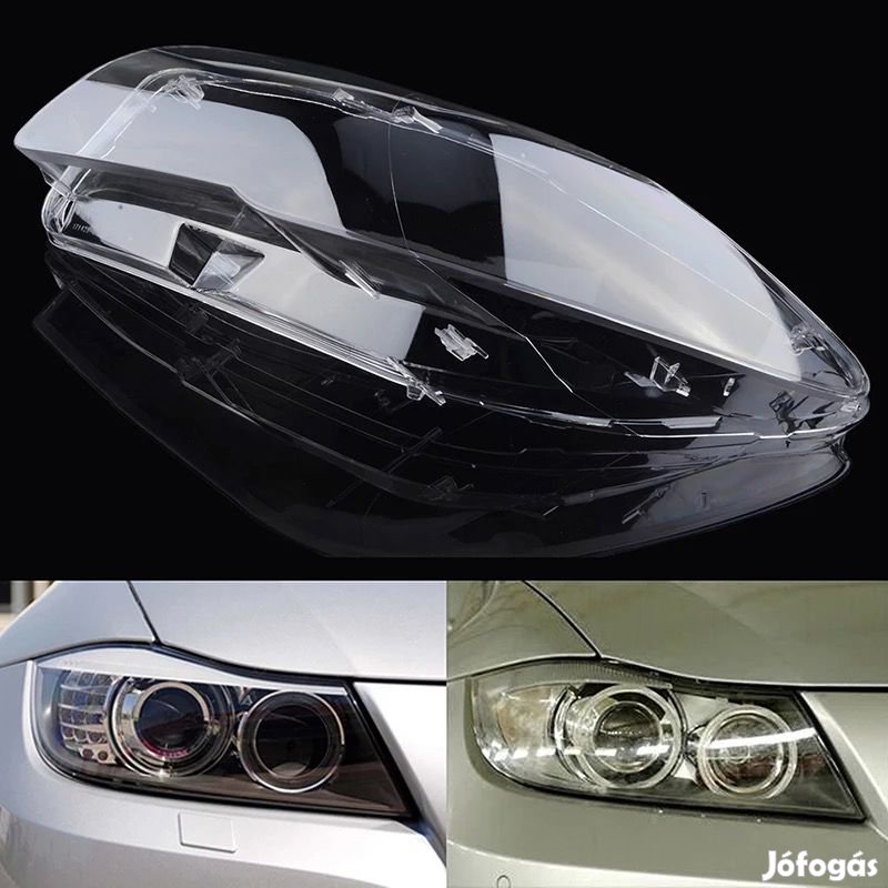 BMW E90 E91 xenon lámpabúra, fényszóró búra 2004-2012