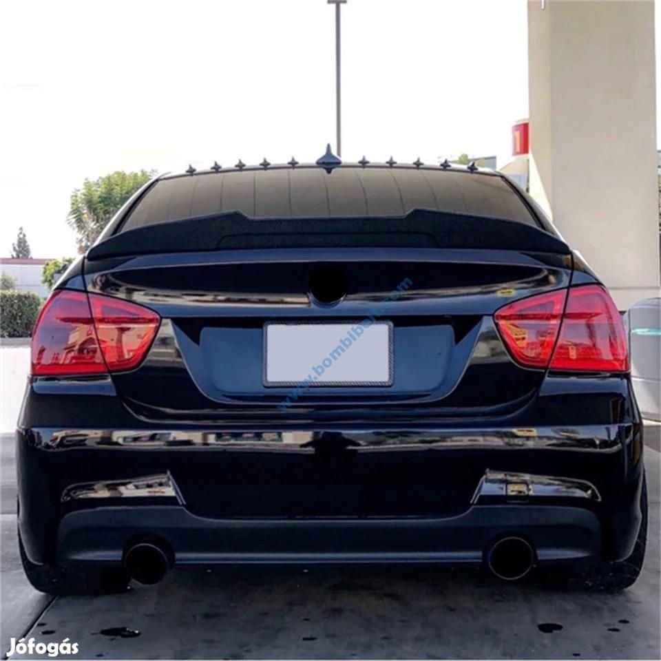 BMW E90 PSM style spoiler / csomagtér szárny, fényes fekete