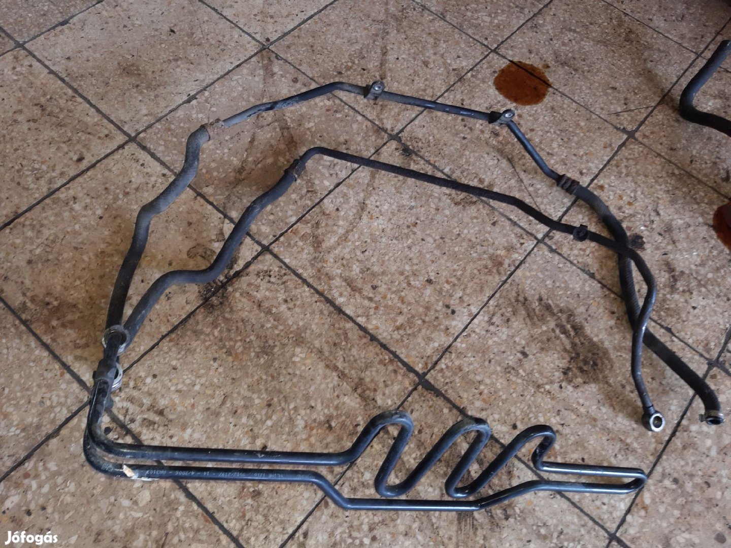 BMW E90 Szervó Olaj Hűtő Cső