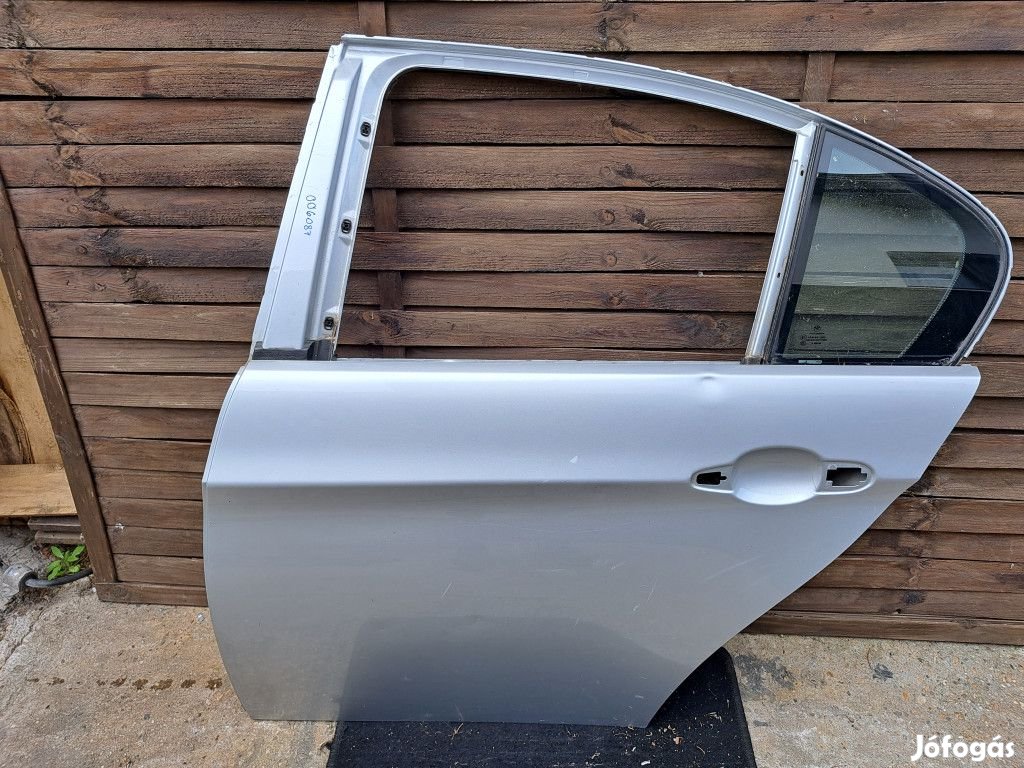 BMW E90 ezüst titansilber titansilver ezüst bal hátsó ajtó