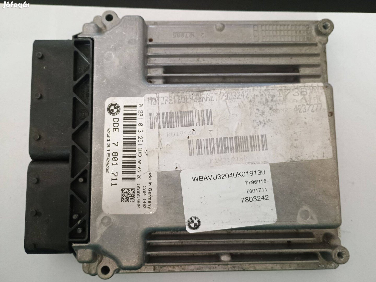 BMW E90 motorvezérlő ECU 0 281 013 251