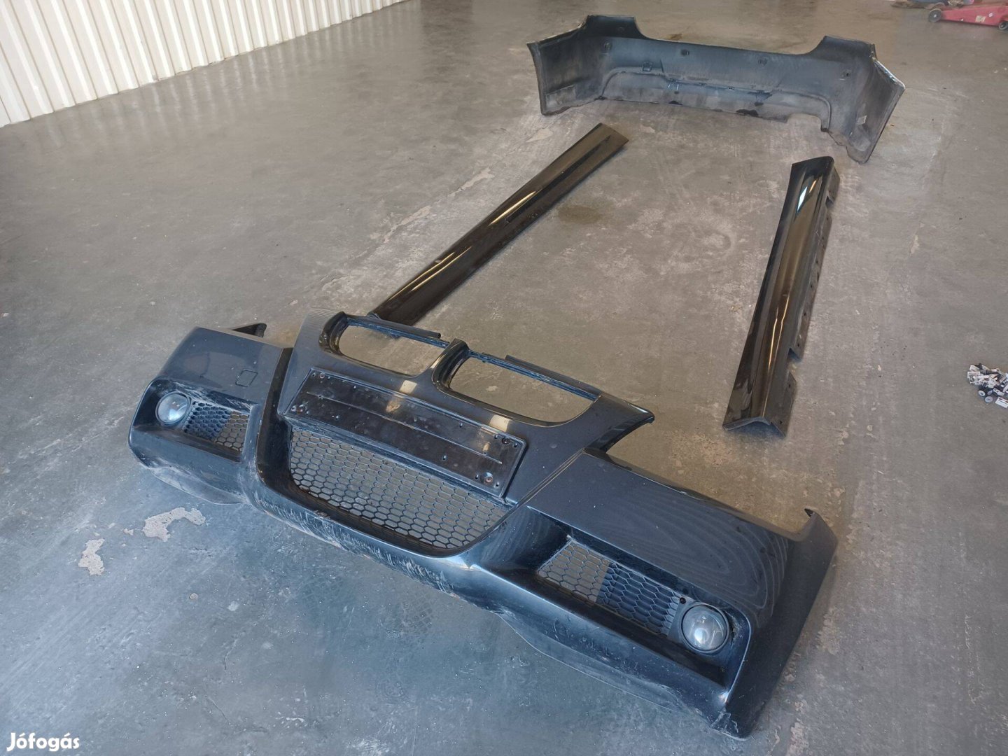 BMW E90 sedan M-paket - M packet lökhárító küszöb szett