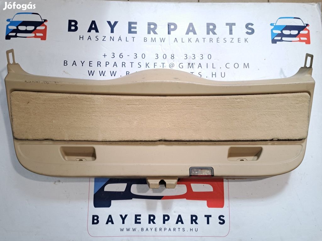 BMW E91 touring csomagtér ajtó bézs belső borítás kárpit
