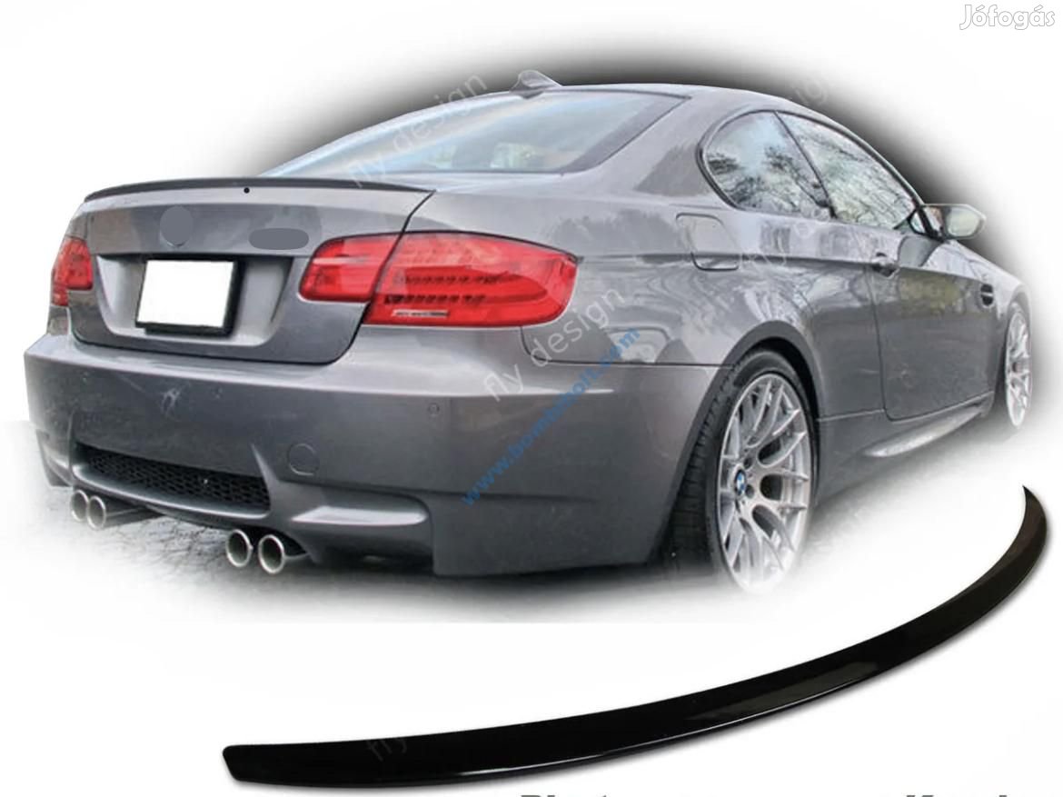 BMW E92 M3 spoiler / szárny, fényes fekete