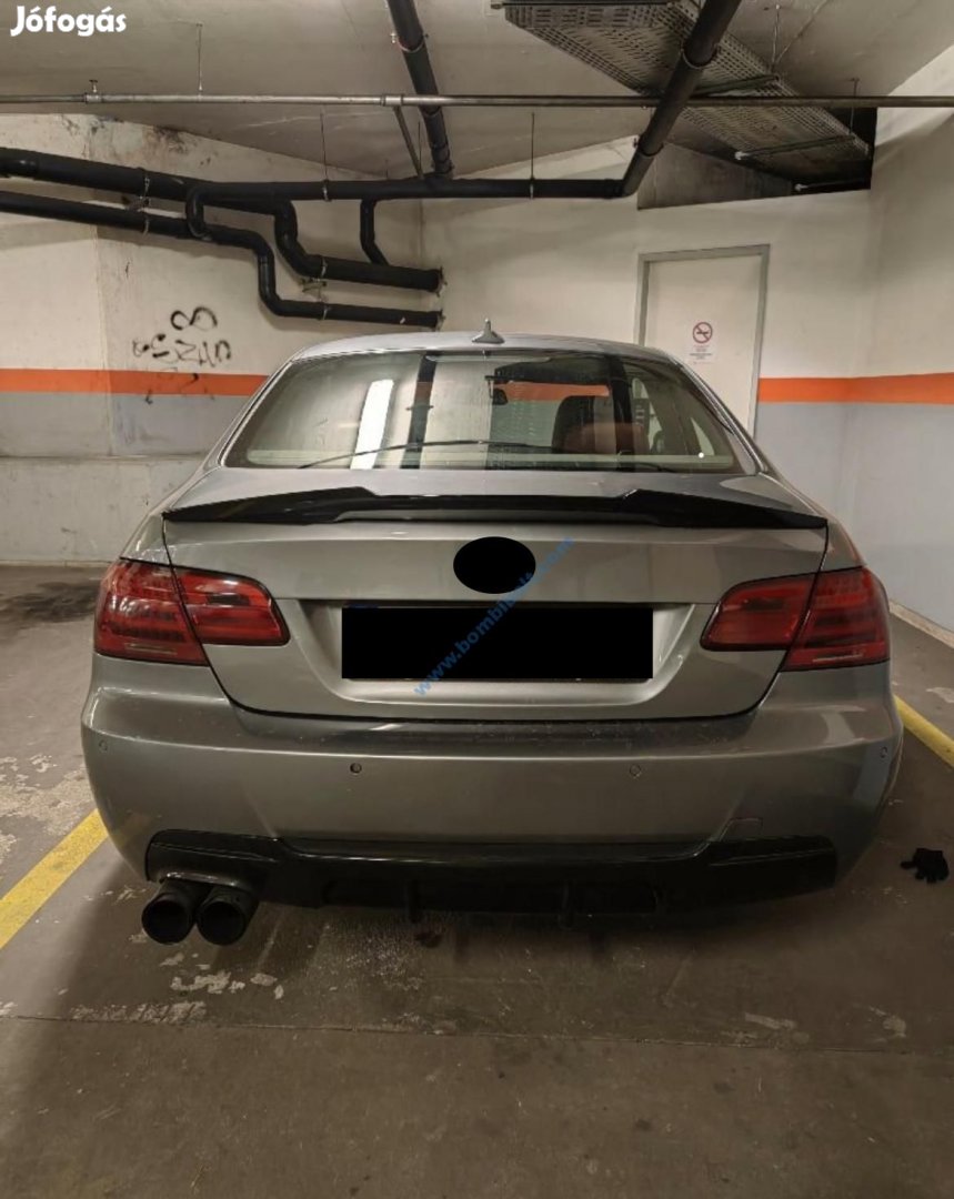 BMW E92 M4 style spoiler / csomagtér szárny, fényes fekete