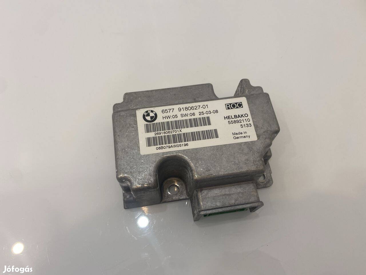 BMW E93 bukókeret aktiváló modul 65779180627
