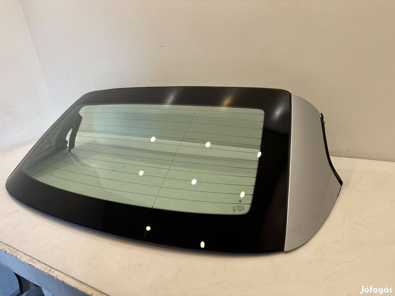 BMW E93 gyári hátsó szélvédő, hátsó ablak 54347128754
