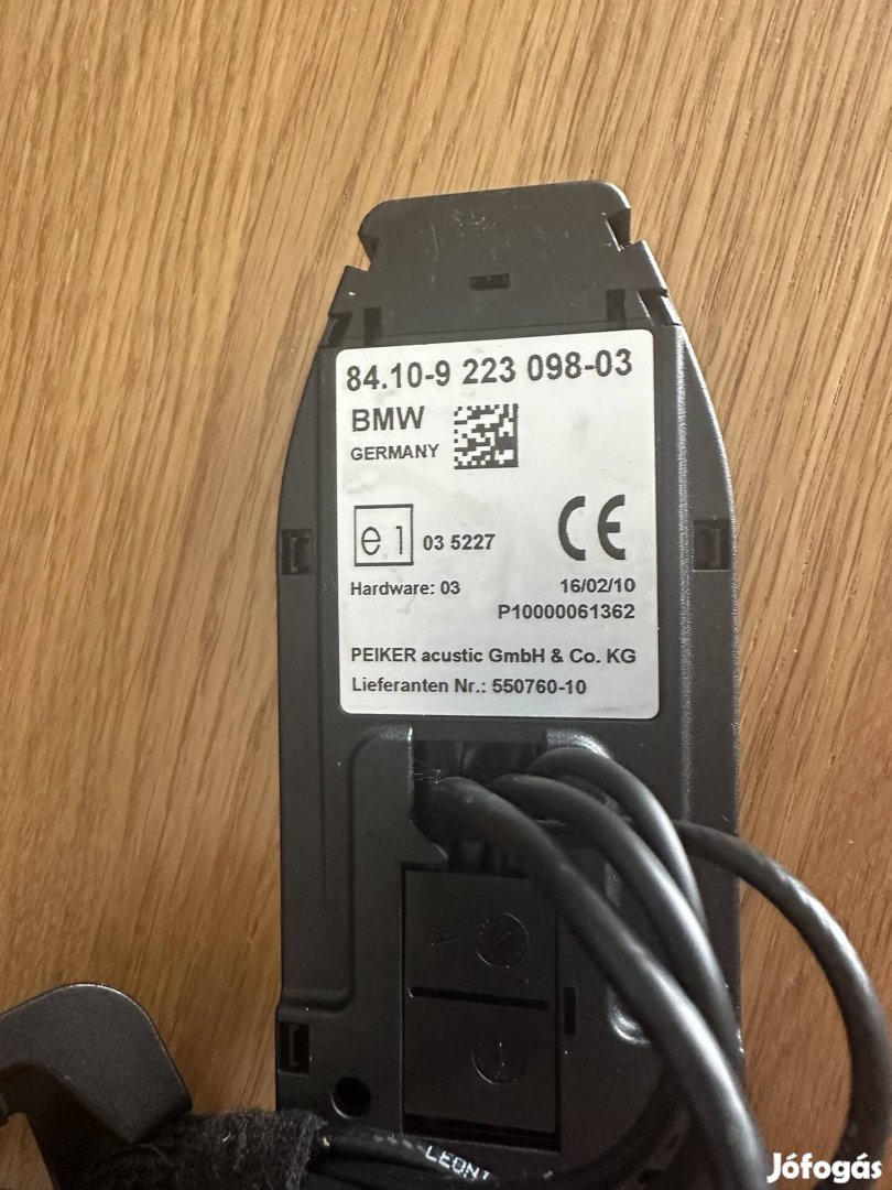 BMW E93 telefontartó középkonzolba