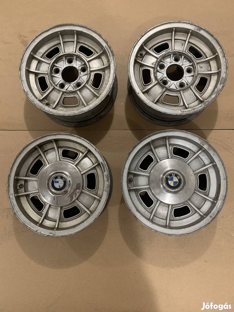 BMW E9 2800 3.0CSi gyári alufelni 6x14" felni veterán