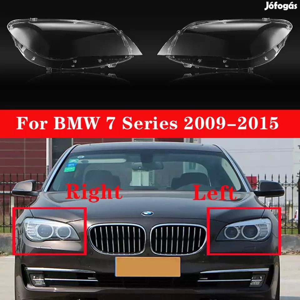 BMW F01 F02 F03 F04 lámpabúra, fényszóró búra 2009-2015