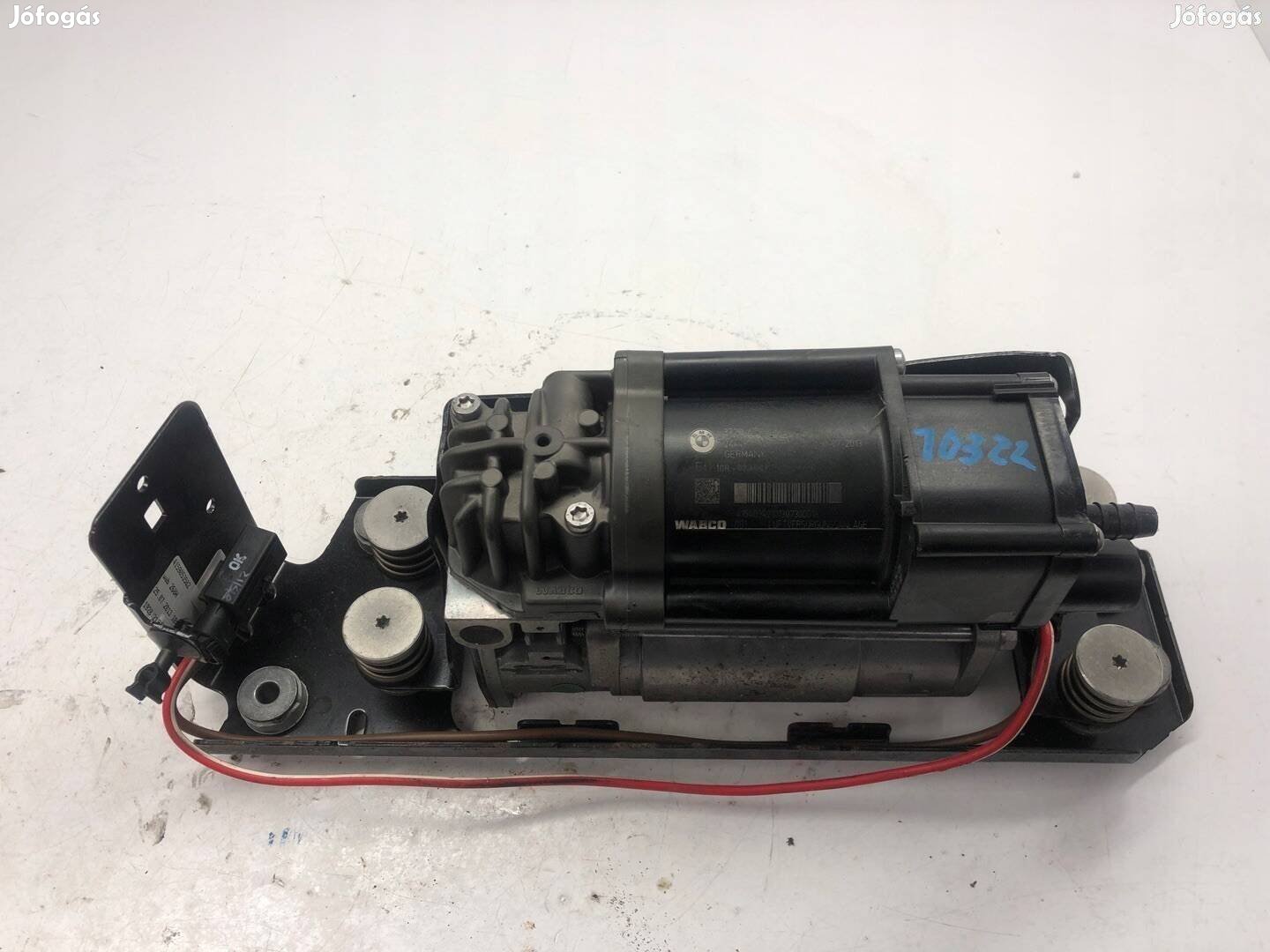 BMW F01 F07 F11 Légrugó Kompresszor 6789450 új garanciális