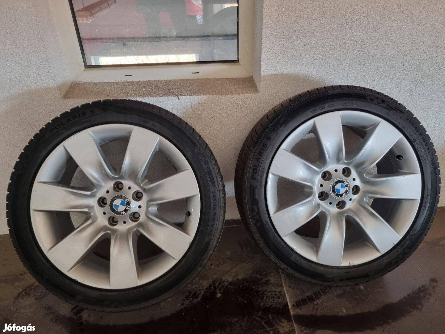 BMW F01 gyári alufelni garnitúra téli gumival 19"