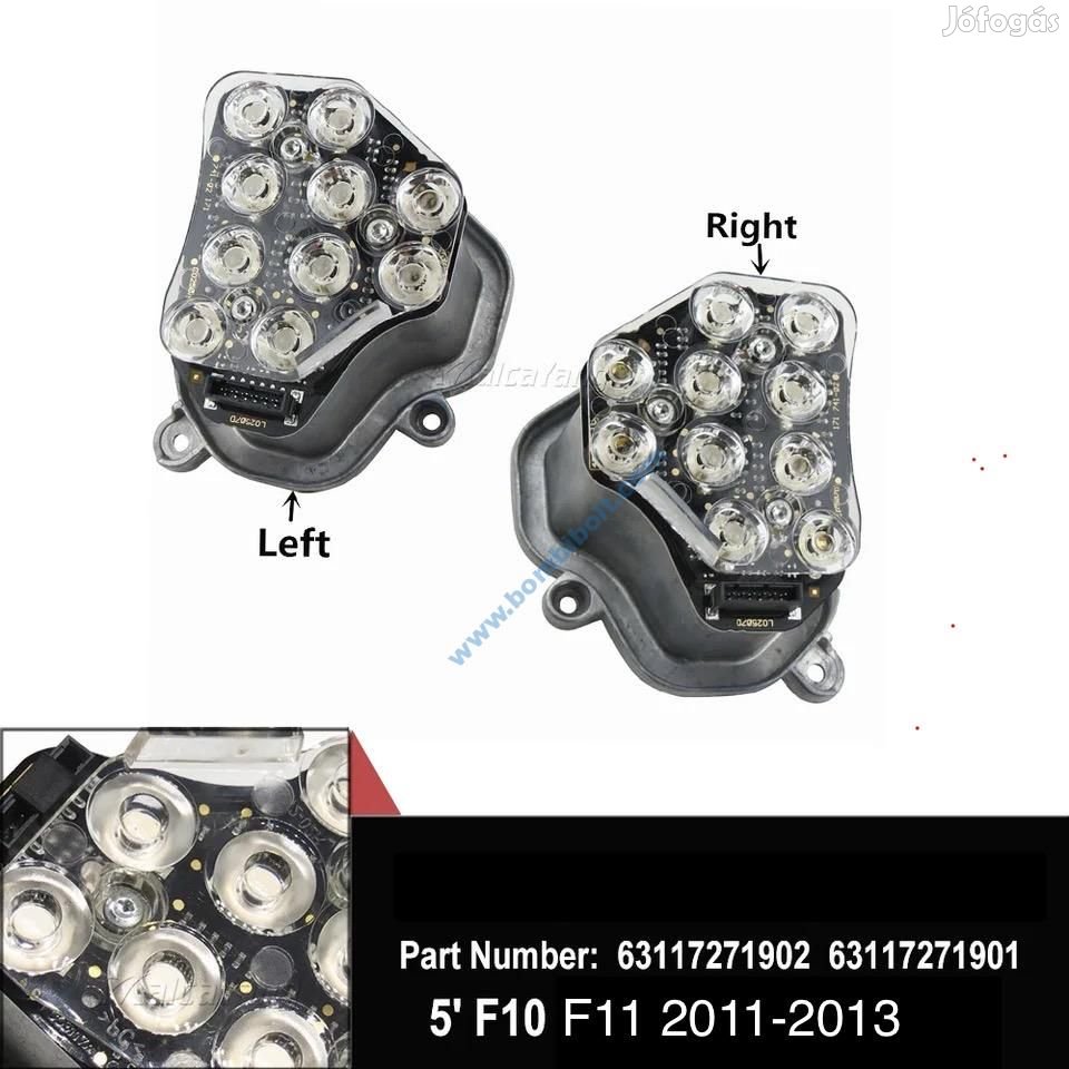 BMW F10 F11 F18 LED index modul 63117271901, 63117271902