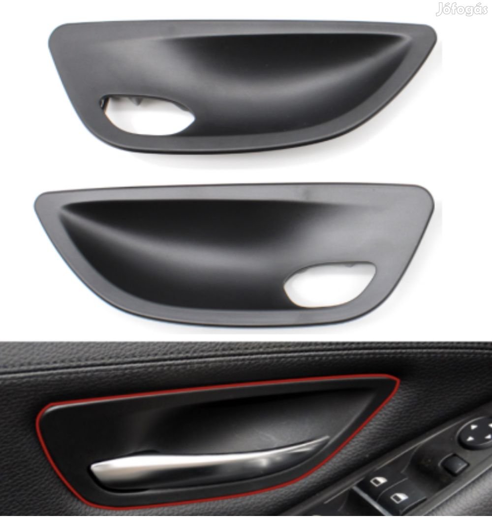 BMW F10 F11 F18 ajtónyitó fül belső burkolat / fekete, oyster, bézs