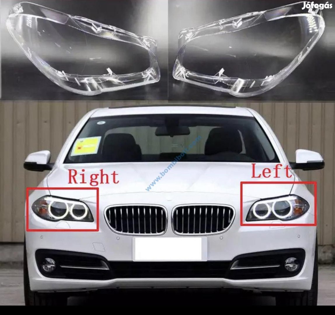 BMW F10 F11 F18 lámpabúra, fényszóró búra 2010-2017