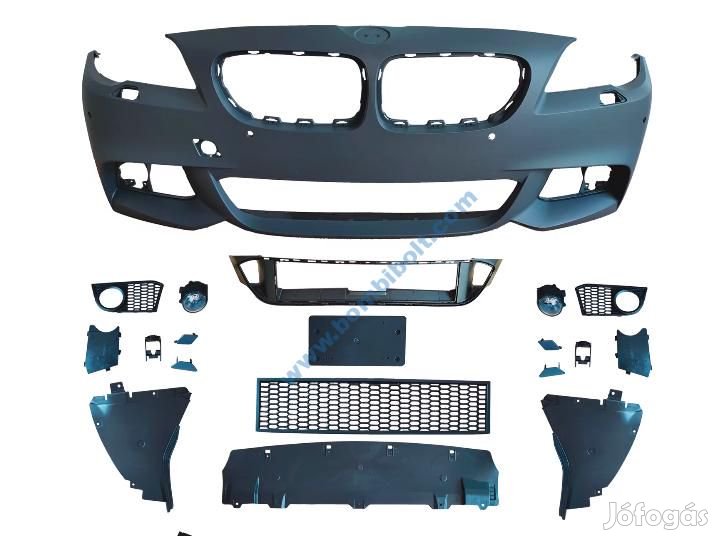 BMW F10 F11 M tech, M paket első lökhárító 2011-2014