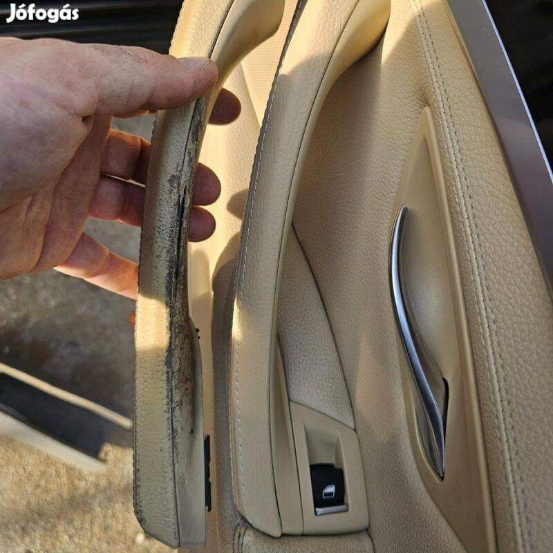 BMW F10 F11 ajtóbehúzó, kapaszkodó belső+külső bőrözött több színben