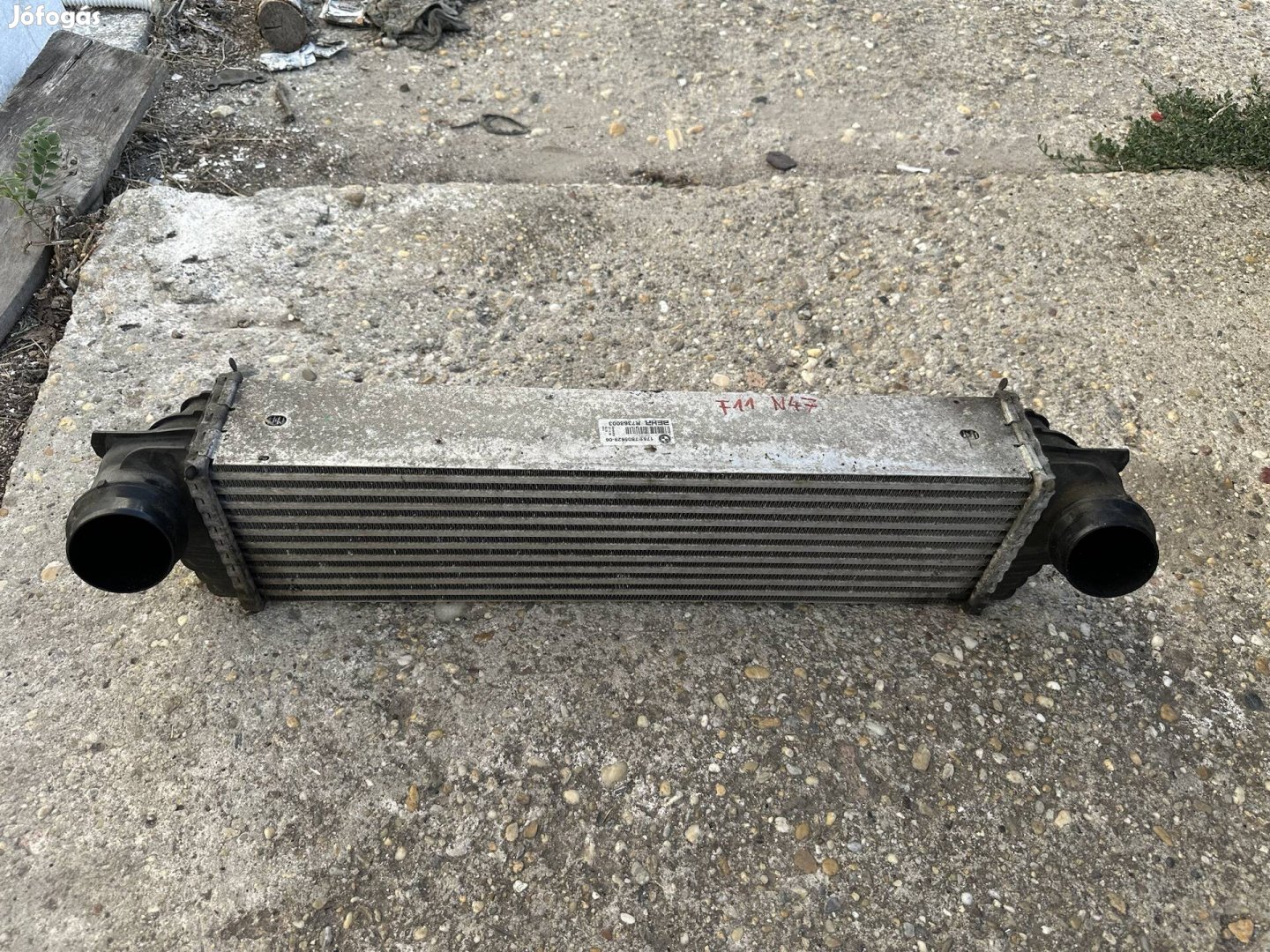 BMW F10 F11 intercooler cooler turbó levegő feltöltő