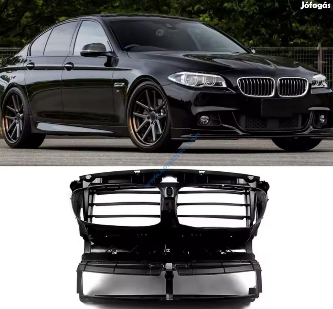 BMW F10 F11 légbeömlő panel, hűtő elötti rostély 51747200787