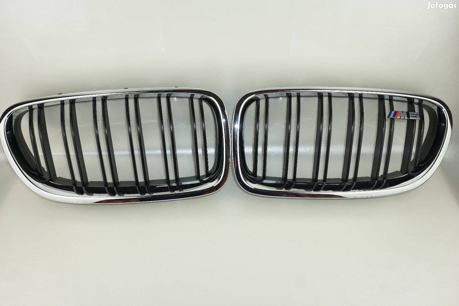 BMW F10 F11 preface (5-ös limusin, touring) vese króm dupla pálcás szö