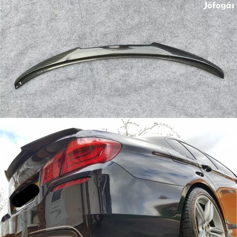 BMW F10 M4 style spoiler / csomagtér szárny, fényes fekete