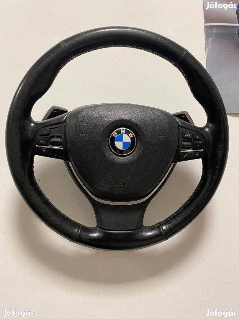 BMW F10 fűthető váltófüles sportkormány