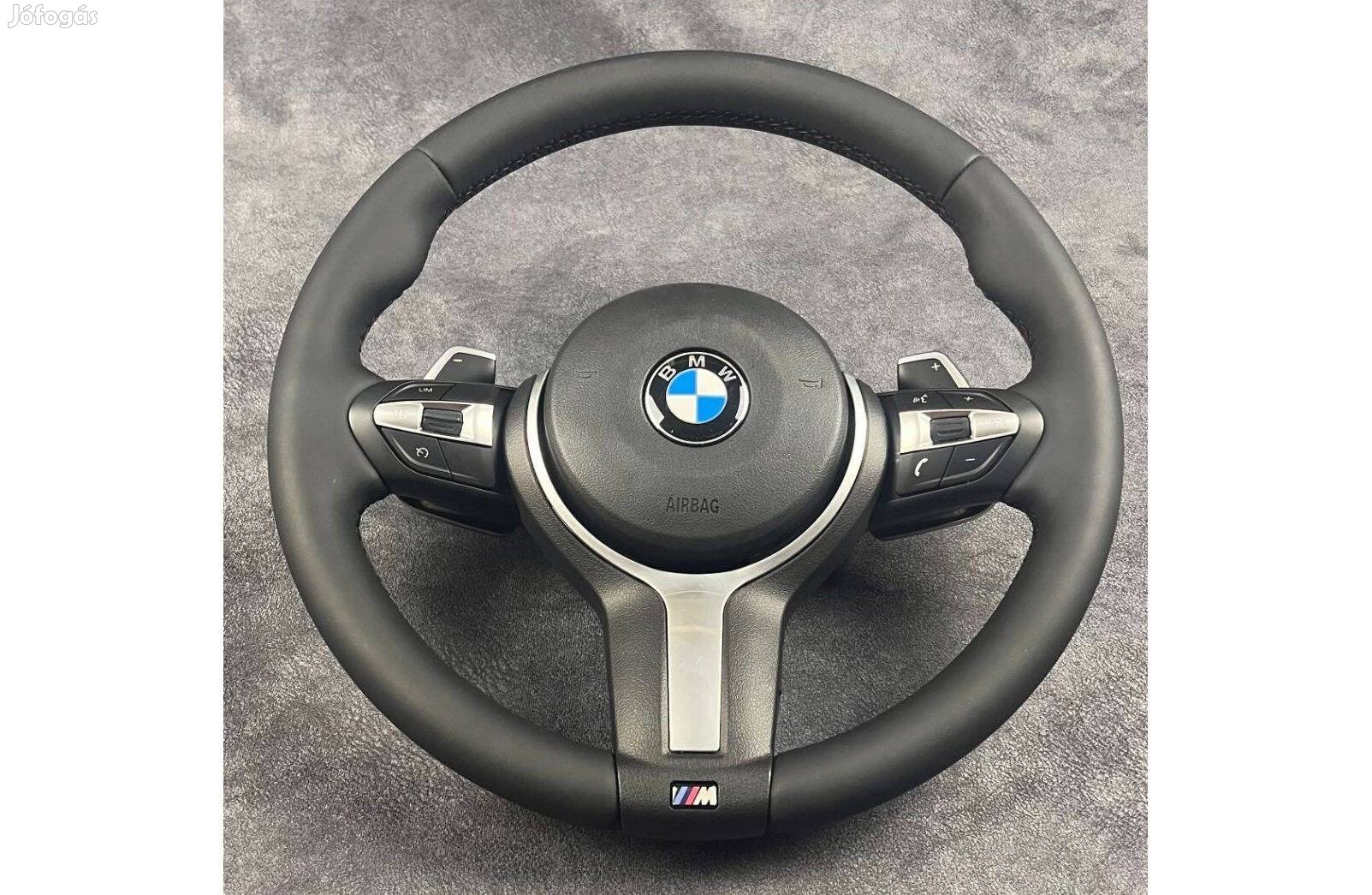 BMW F11 F10 F01 F02 F07 bőr M kormány légzsákkal Style3