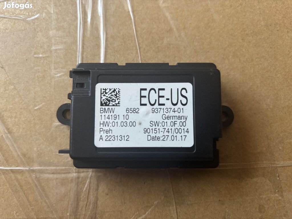 BMW F20 F21 F22 F30 F31 F32 idrive vezérlő modul 9371374