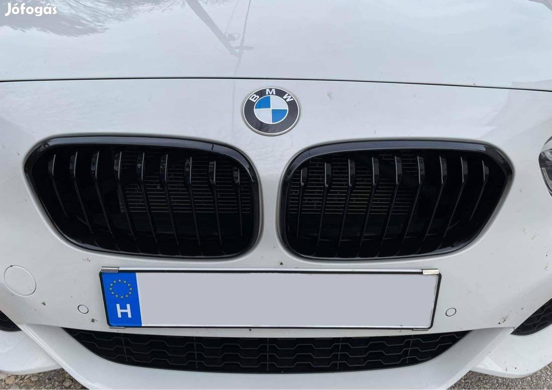 BMW F20 F21 facelift (1-es BMW) díszrács / vese fényes fekete