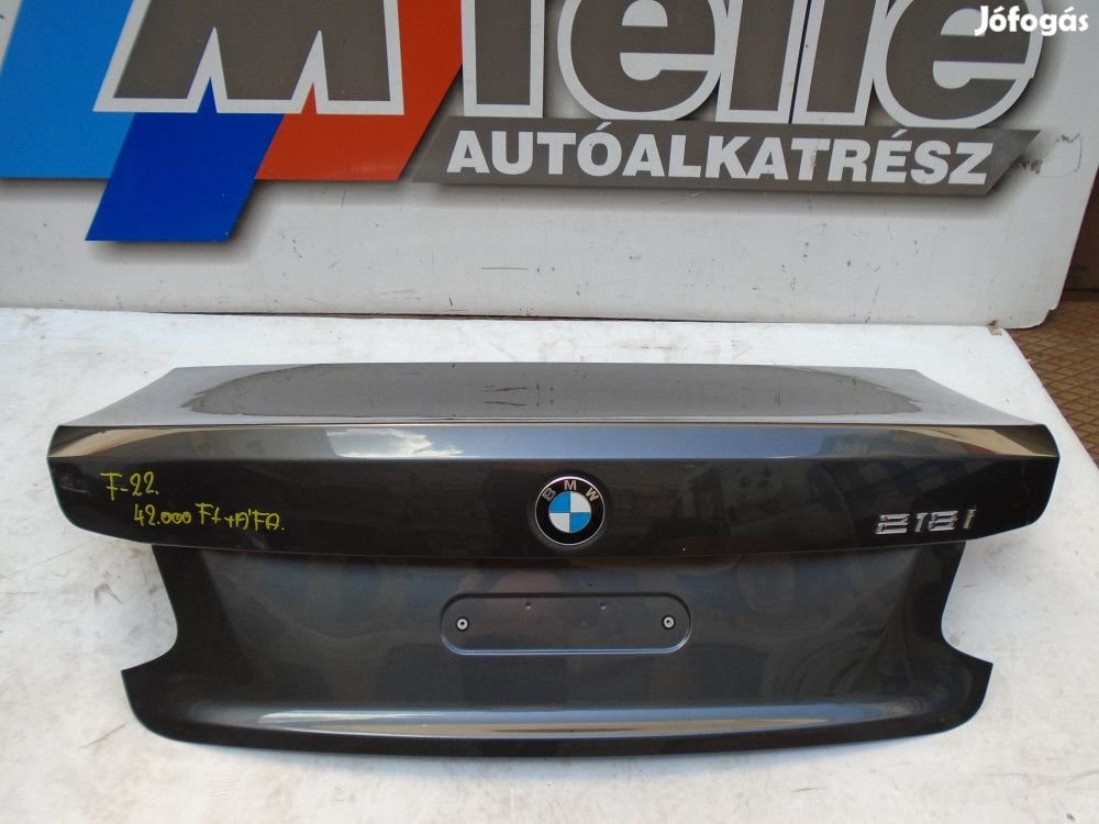 BMW F22 Csomagtérajtó /Gyári Bontott/