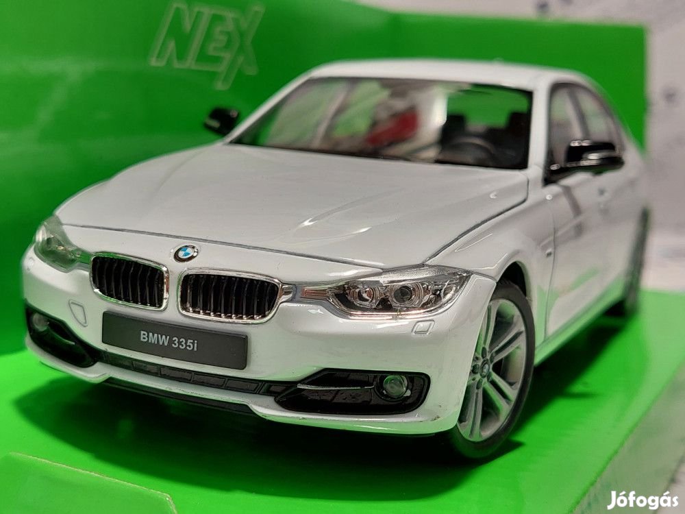 BMW F30 335i - fehér -  Welly - 1:24