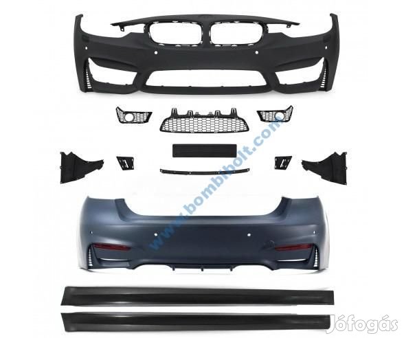 BMW F30 M3 body kit, lökhárító készlet 2012-2019