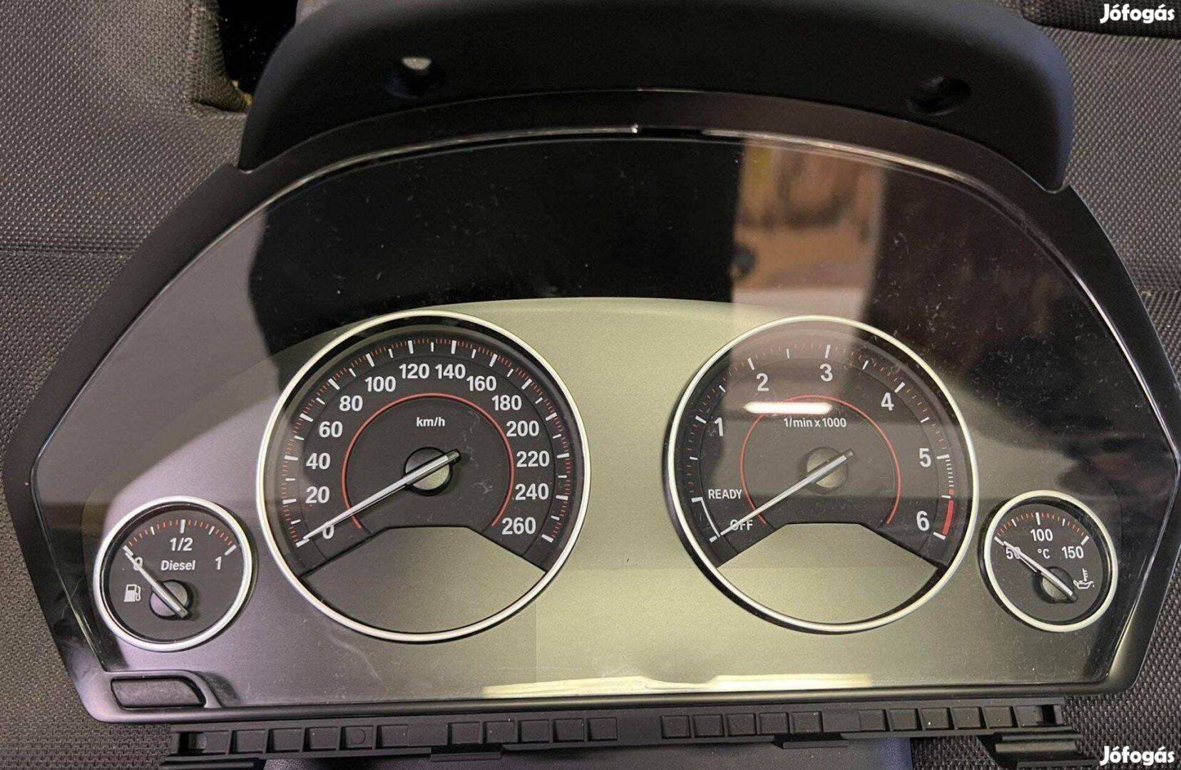 BMW F30 (F3x) 6WA féldigitális műszerfal óracsoport