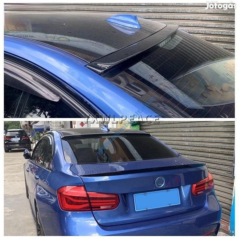 BMW F30 hátsó szélvédő spoiler / légterelő, fényes fekete