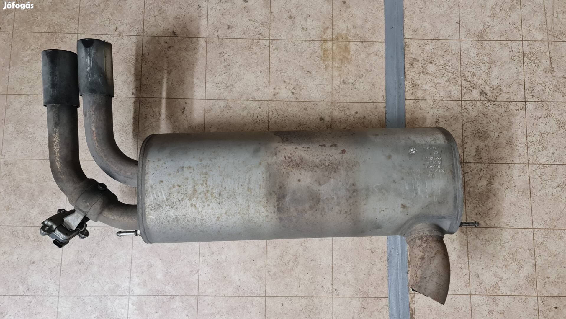 BMW F3X Gyári Kipufugó Dob