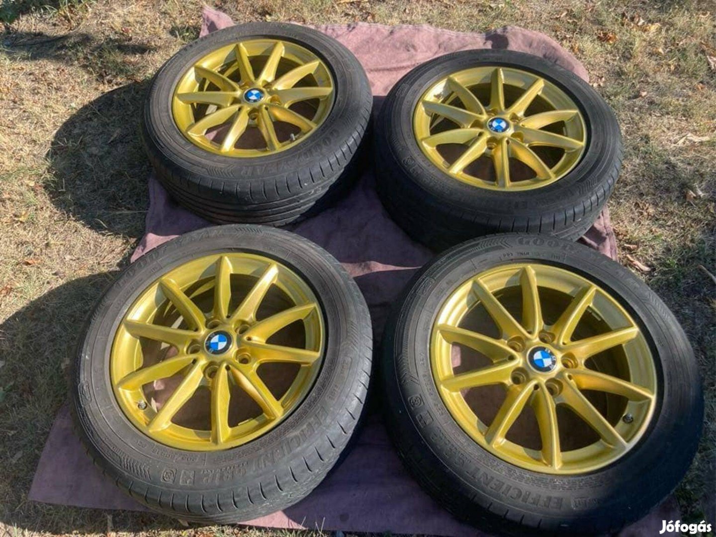 BMW F45-F46 alufelni 5x112 Good Year 205/60 R16 Runflat
