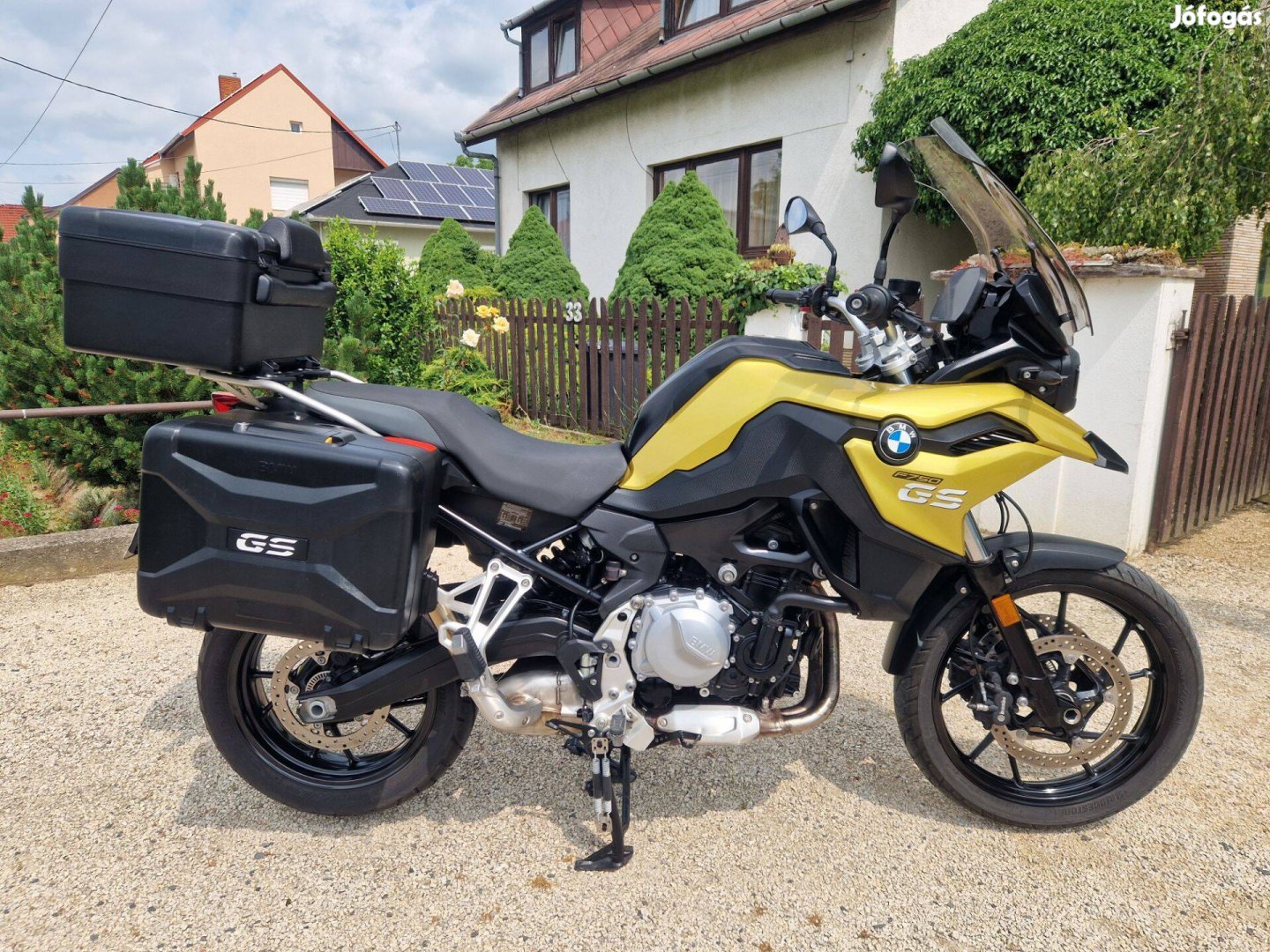 BMW F 750 GS Szalon Állapotú. 3 Doboz