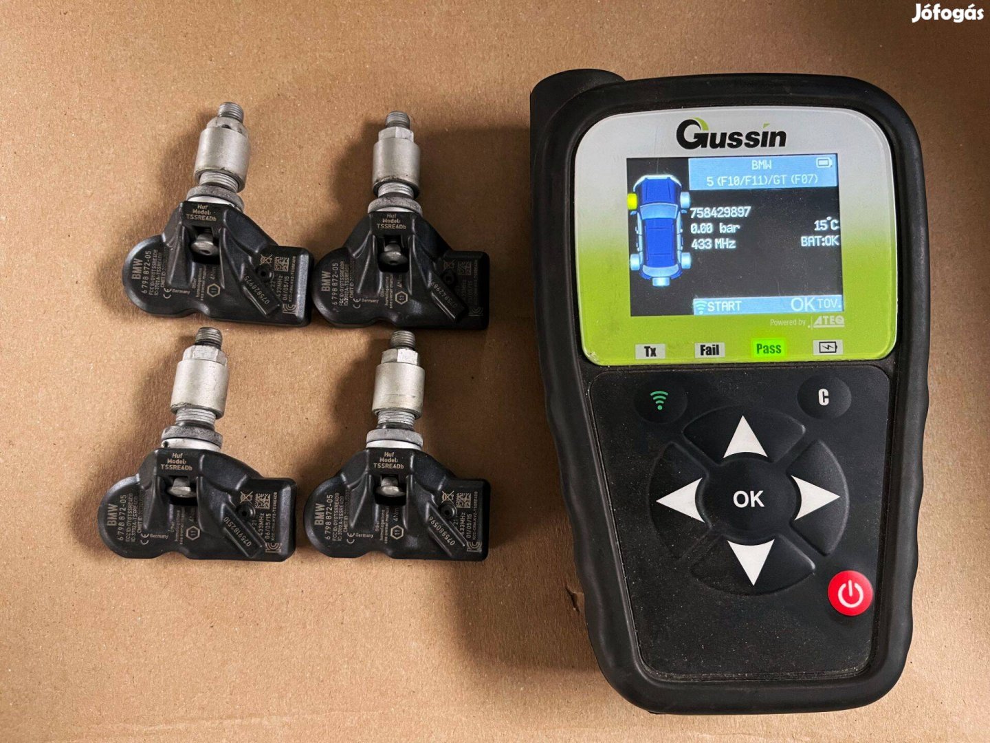 BMW F széria gyári Tpms nyomásszenzor eladó F20 F30 F10 F06 F15
