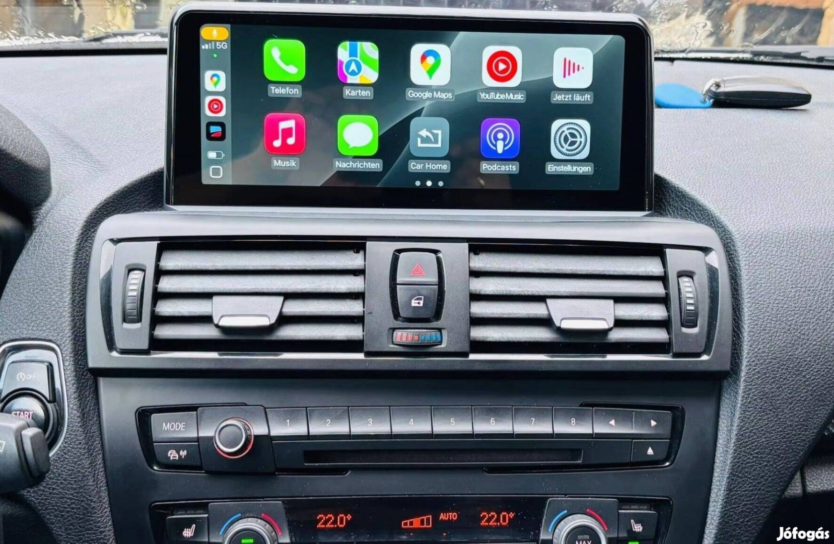 BMW F szériához Android autórádió multimédia fejegység navi carplay 4G