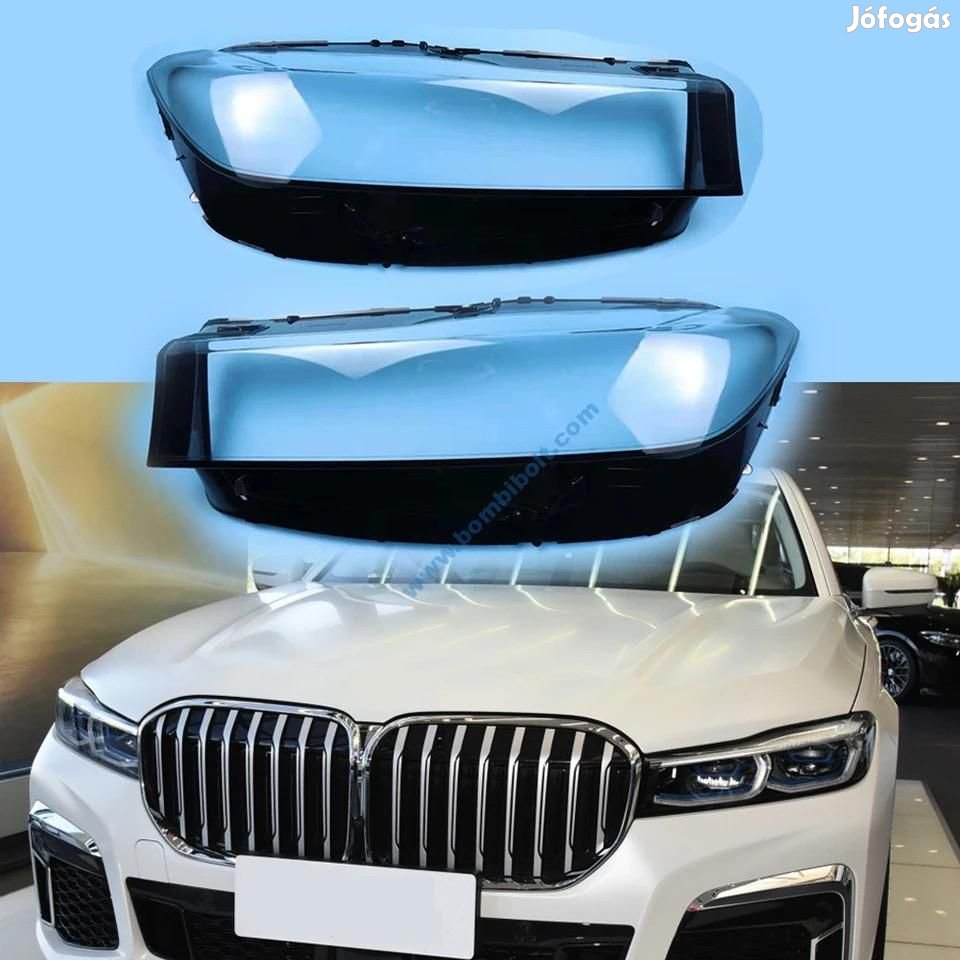 BMW G11 G12 Lci lámpabúra, fényszóró búra 2019-2022