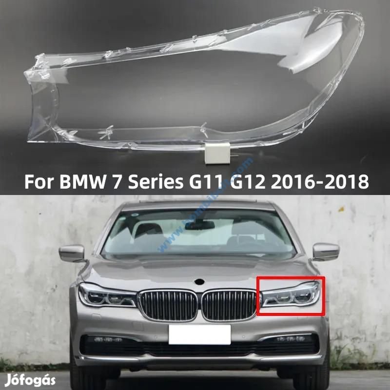 BMW G11 G12 lámpabúra, fényszóró búra 2016-2019