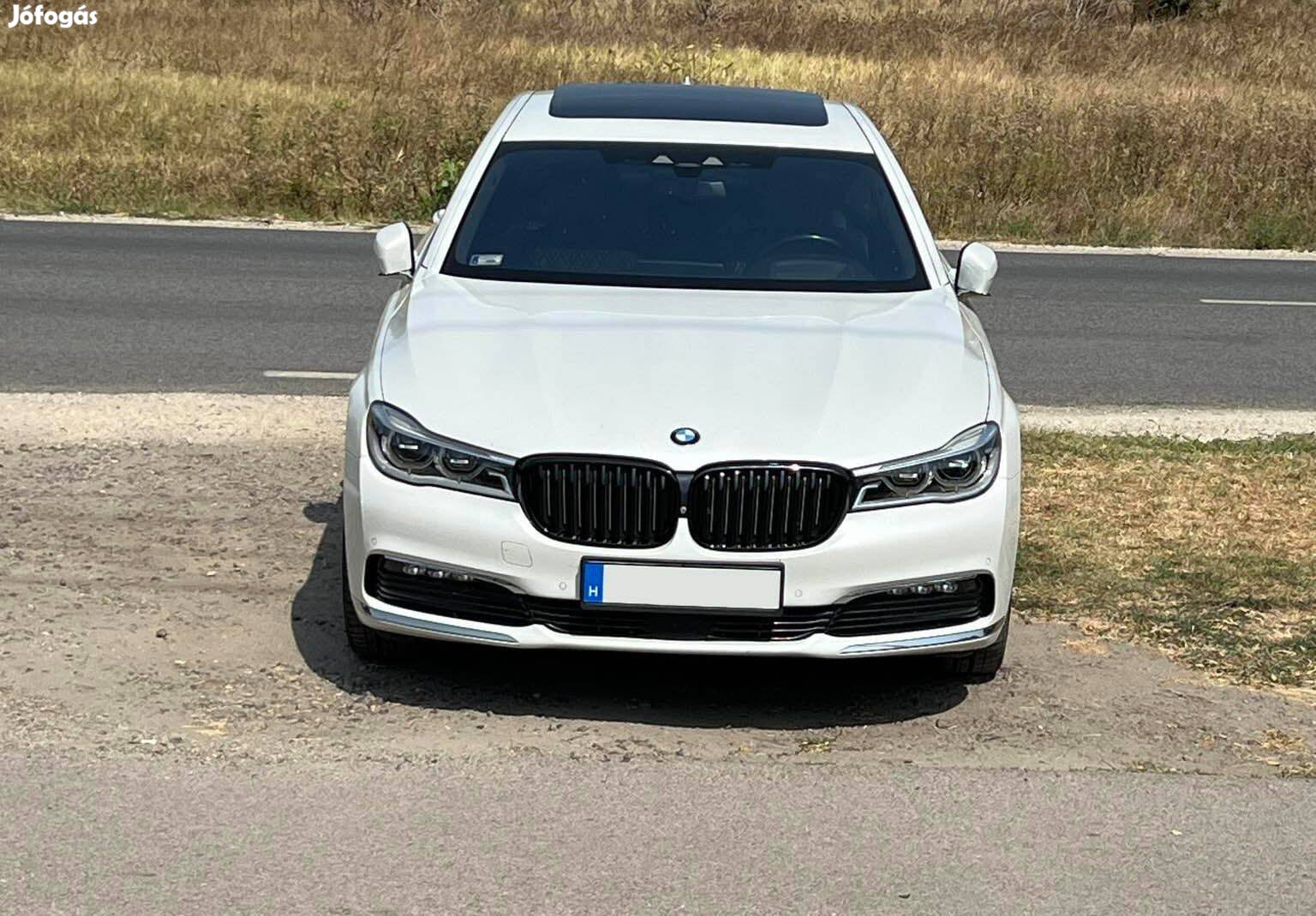 BMW G11 G12 prefcae (7-es BMW) vese hűtőrács lakk fekete