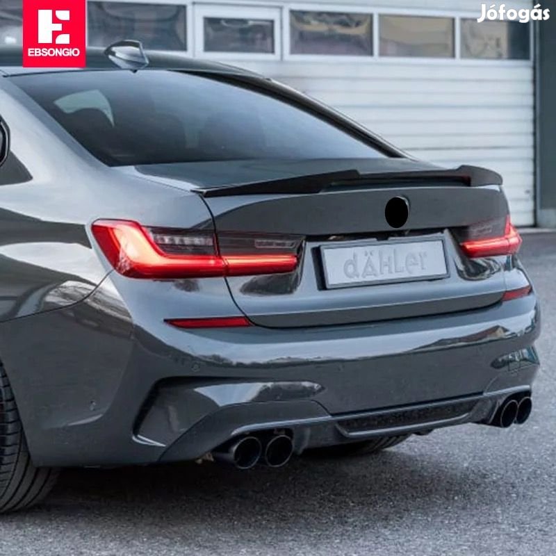 BMW G20 G28 M4 style spoiler / szárny, fényes fekete