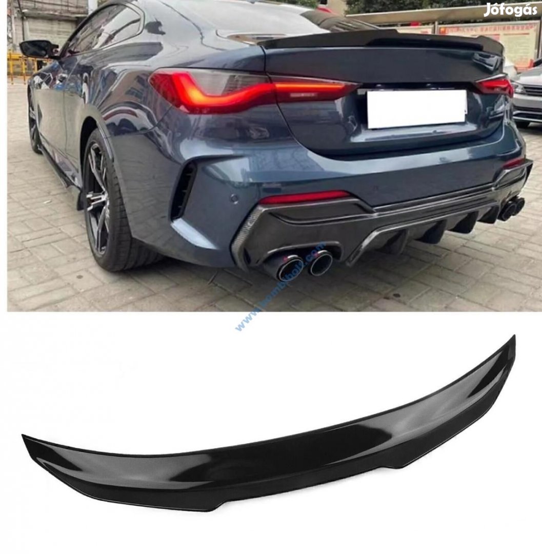 BMW G22 G26 G82 PSM style spoiler / csomagtér szárny , fényes fekete