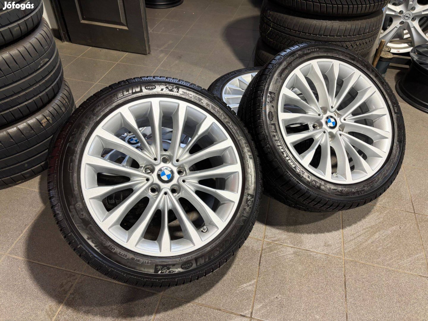 BMW G30 18" 5x112 alufelni téliszett 245/45r18 Michelin 18 coll G31