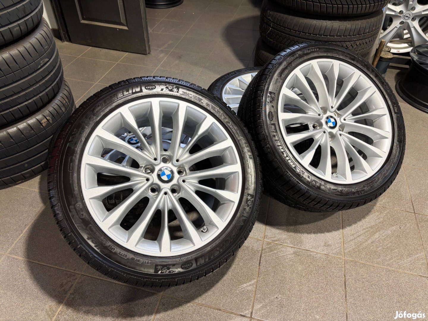 BMW G30 18" 5x112 alufelni téliszett 245/45r18 Michelin 18 coll G31