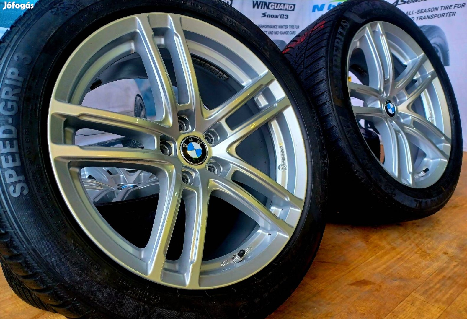 BMW G30 G31 G38 5x112 8x18 245/45r18 téli garnitúra. 