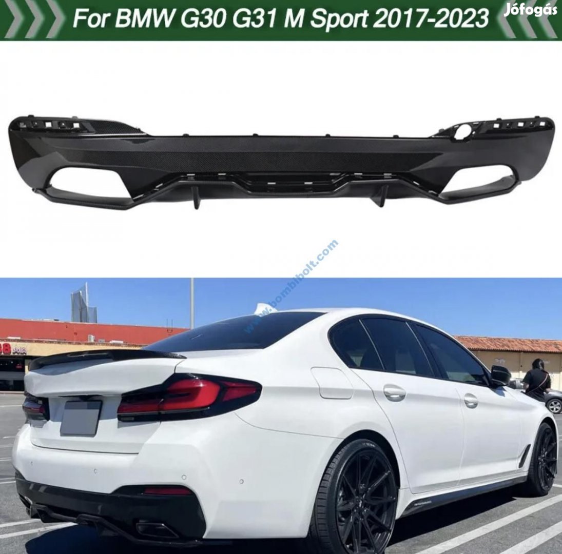 BMW G30 G31 G38 M Performance diffúzor 2017-2023
